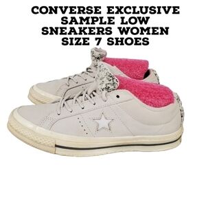 Converse Exclusive Sample Low Sneakers Women Size 7 Shoes